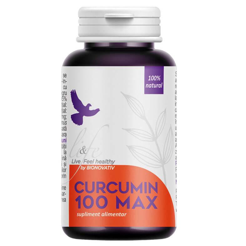 Curcumin 100 Max 60 capsule Bionovativ