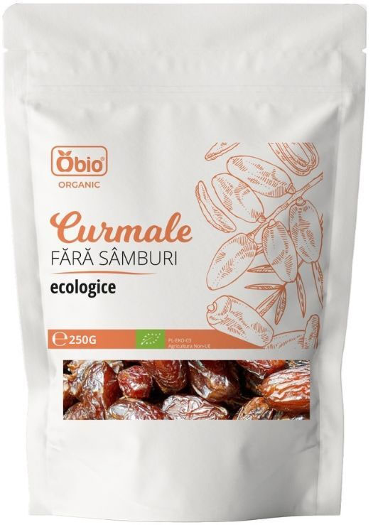 Curmale fara Samburi Bio 250 grame Obio