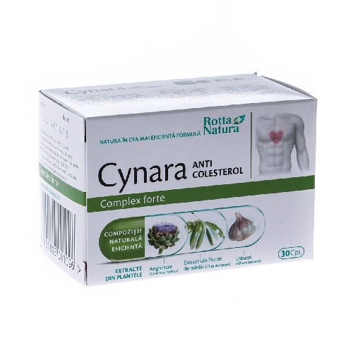 Cynara (Anti-Colesterol) Complex Forte Rotta Natura 30cps