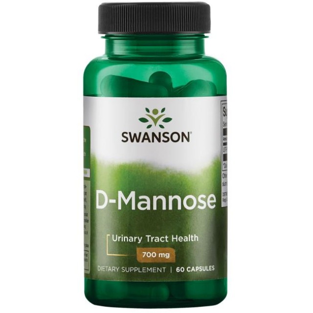 D-Mannose 700mg 60cps Swanson