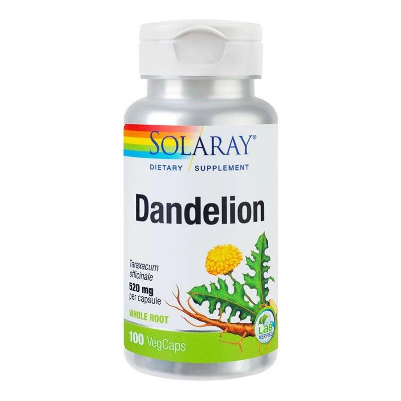 Dandelion (Papadie) 520mg Solaray Secom 100cps