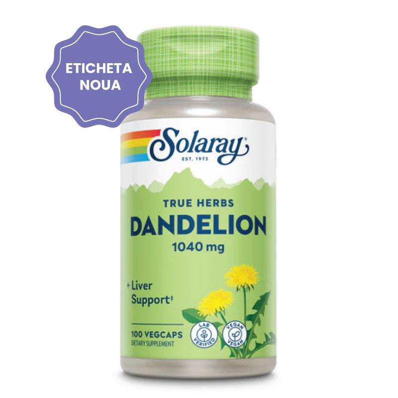 Dandelion (Papadie) 520mg Solaray Secom 100cps
