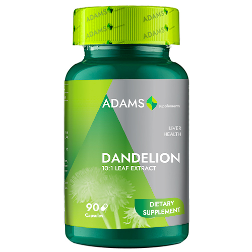Dandelion - Papadie Extract 370 miligrame 90 capsule Adams Vision