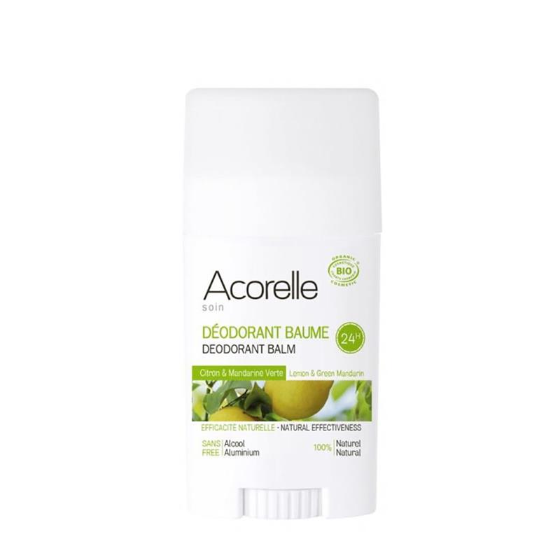 Deodorant Bio cu Eficacitate Maxima cu Lamaie si Mandarine Acorelle 40gr