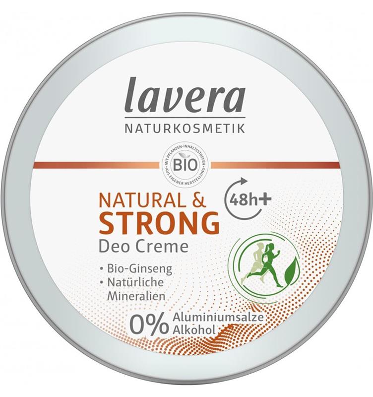 Deodorant Crema Natural & Strong 50 mililitri Lavera
