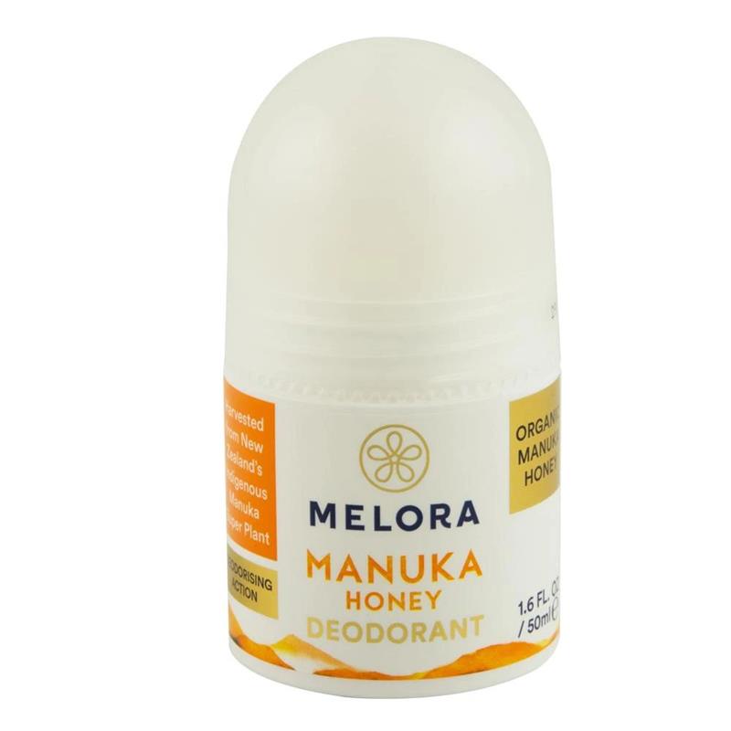 Deodorant cu Miere de Manuka Bio si Suc de Aloe Vera Bio Melora 50ml New Zealand