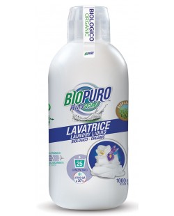 Detergent Bio Lichid pentru Spalarea Rufelor Albe Biopuro Pronat 1L