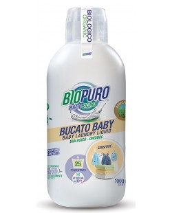 Detergent Bio Lichid pentru Spalarea Rufelor pentru Copii Biopuro Pronat 1L