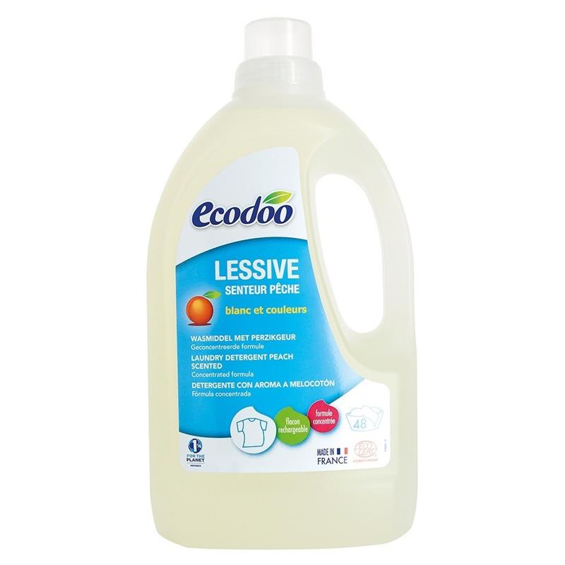 Detergent Bio Rufe Lichid cu Aroma Piersici Ecodoo 1,5L