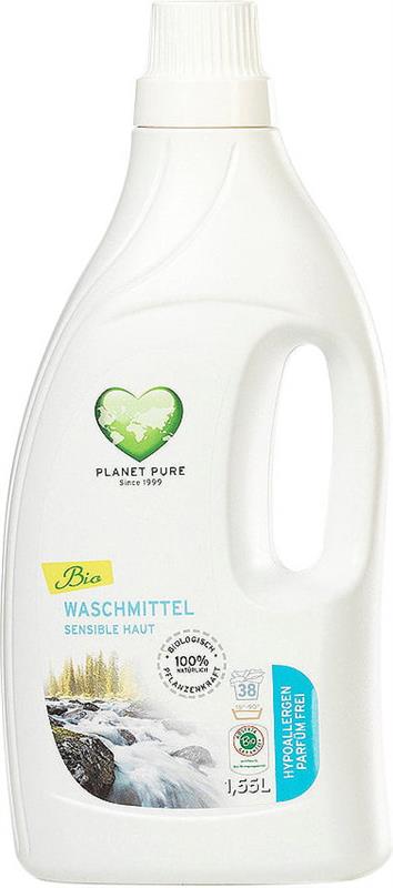 Detergent de Rufe Hipoalergenic Fara Parfum Bio 1.55L Planet Pure