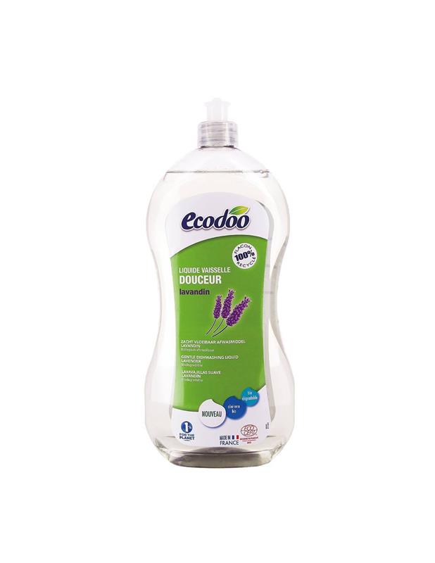 Detergent de Vase cu Aloe Vera si Lavanda Bio 1L Ecodoo