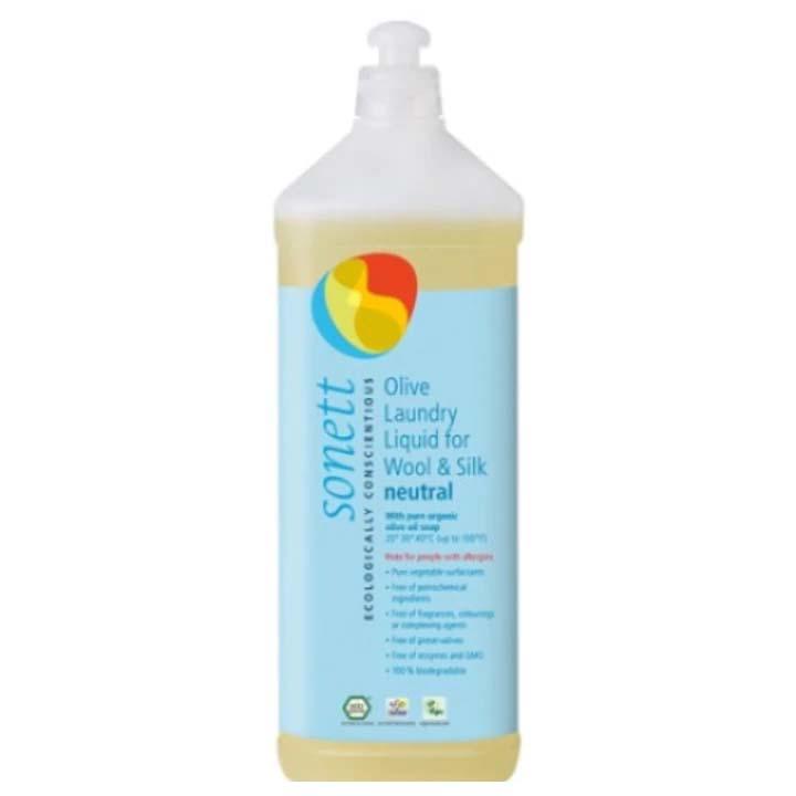 Detergent Ecologic Lichid pentru Lana si Matase Sensitive Sonett 1L