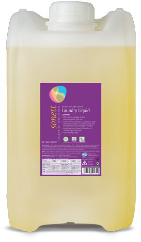Detergent Ecologic Lichid pentru Rufe Albe si Colorate Lavanda Sonett 20L