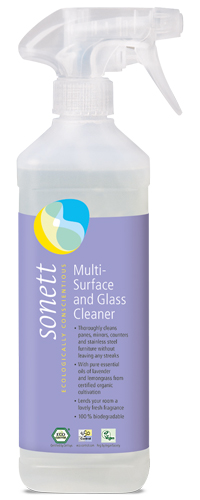 Detergent Ecologic pentru Sticla si Alte Suprafete Sonett 500ml