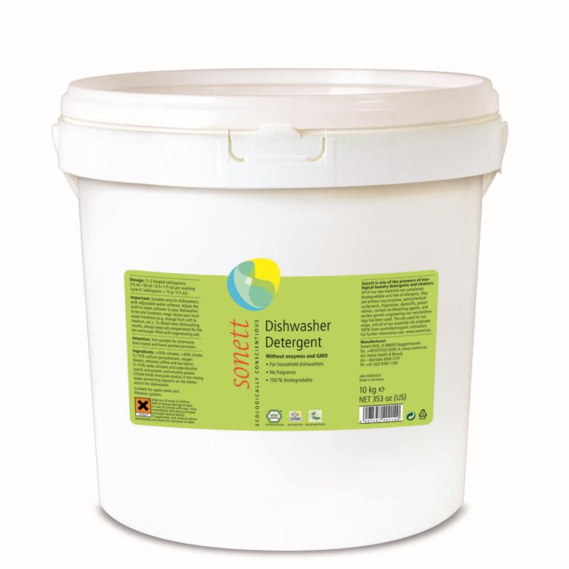Detergent Ecologic Praf pentru Masina de Spalat Vase Sonett 10kg