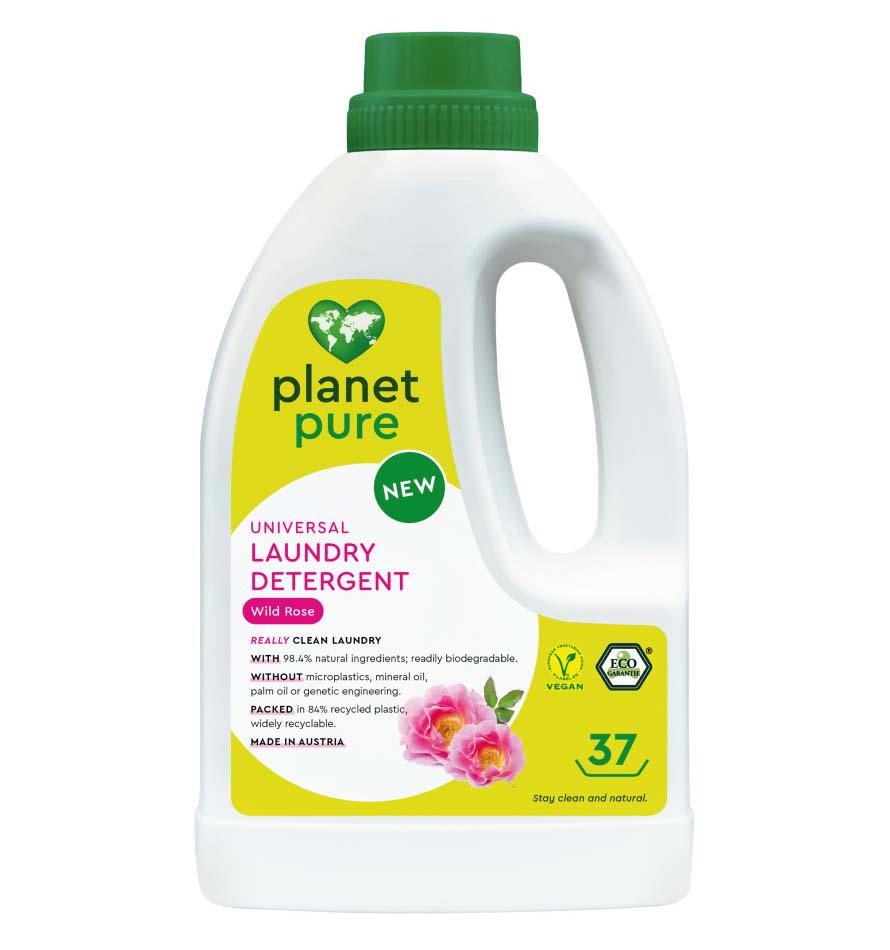 Detergent Gel pentru Lana si Matase Trandafir Salbatic Bio 1.5 litri Planet Pure