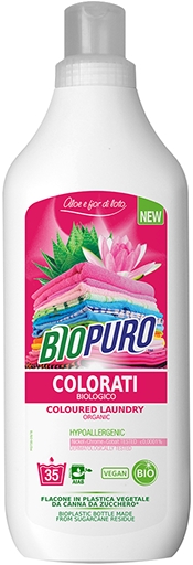 Detergent Hipoalergen pentru Rufe Colorate Bio Biopuro 1L