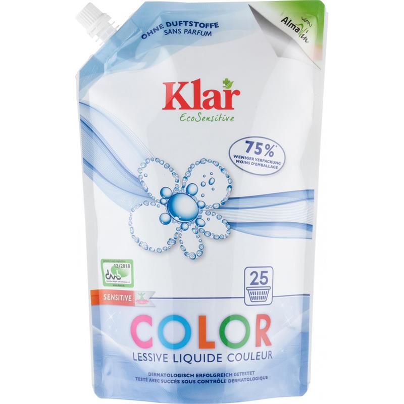Detergent Lichid pentru Rufe Colorate 1.5 litri Klar