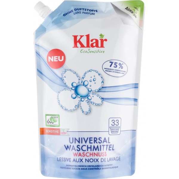 Detergent Lichid Universal Bio 1.5L Klar