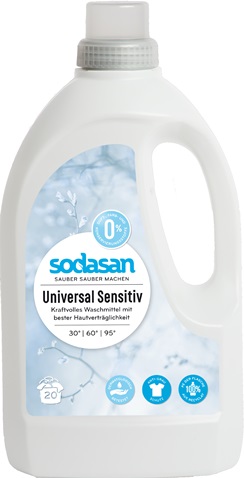 Detergent Lichid Universal Sensitiv Bio 1.5L Sodasan