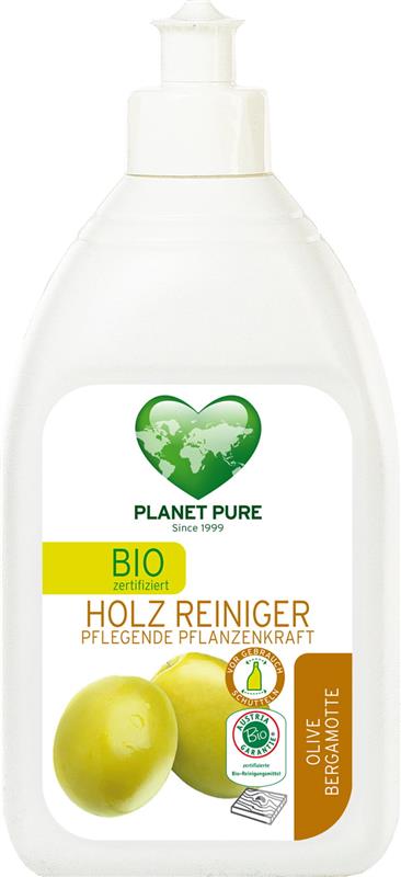 Detergent pentru Lemn Bio cu Masline si Bergamota Bio 510ml Planet Pure
