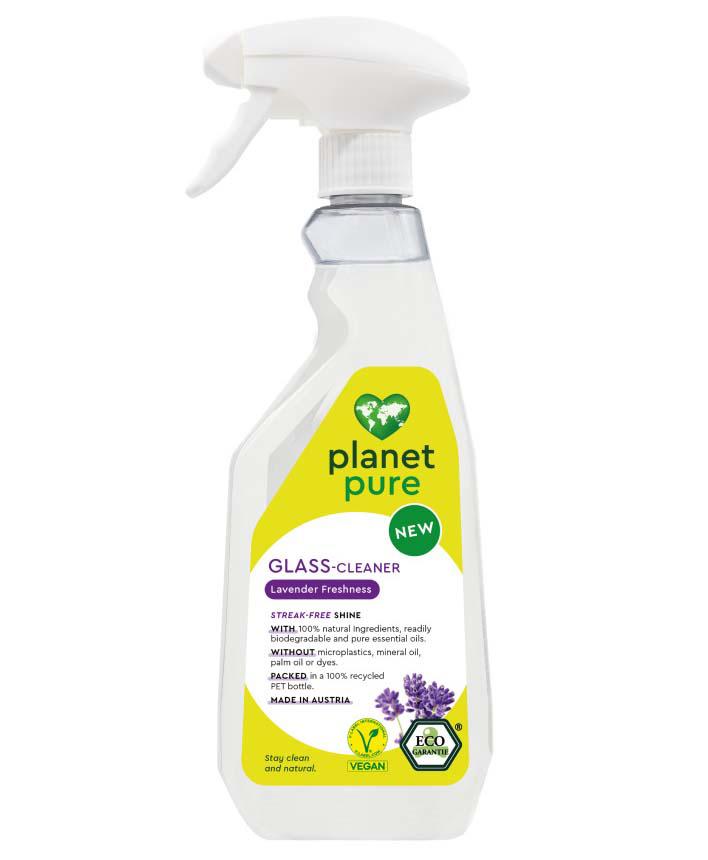 Detergent pentru Sticla cu Mandarin si Busuioc Bio 510ml Planet Pure