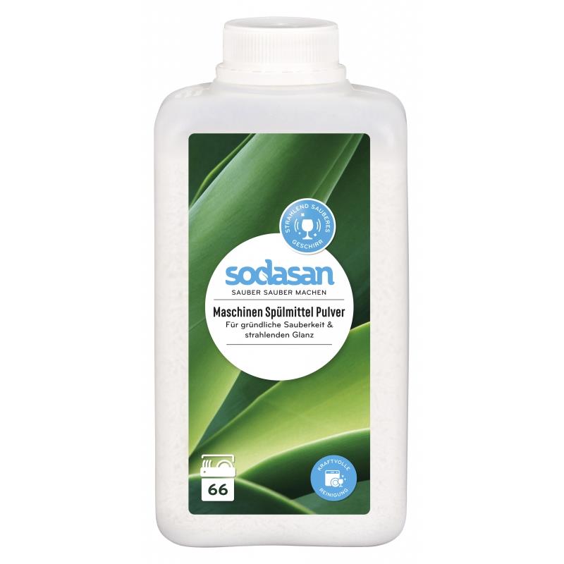 Detergent Praf Ecologic pentru Masina de Spalat Vase Sodasan 1kg