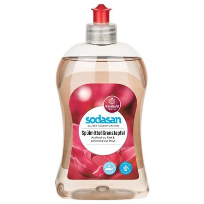 Detergent Vase Lichid Bio Rodie Sodasan 500ml