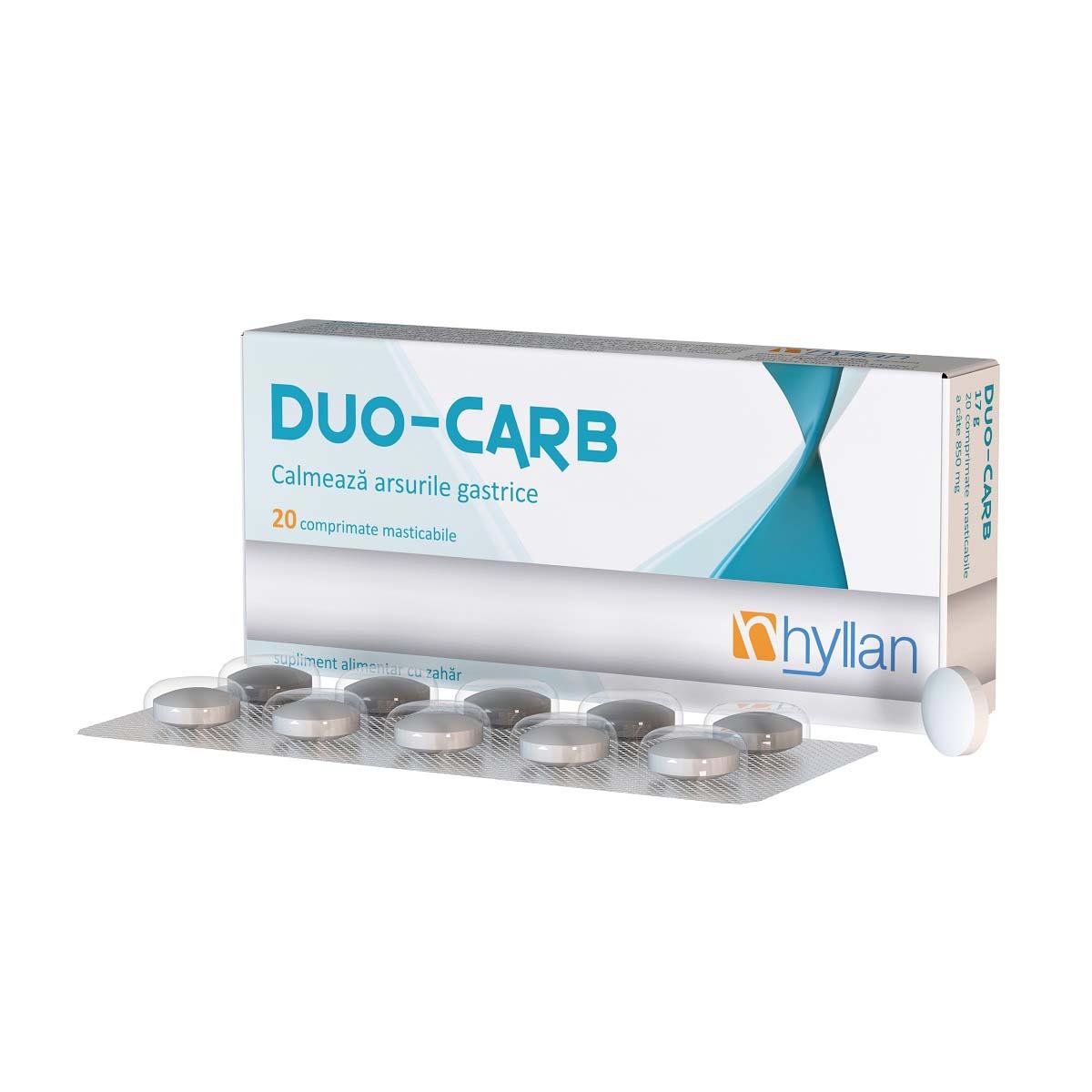 Duo-Carb 20 comprimate Hyllan
