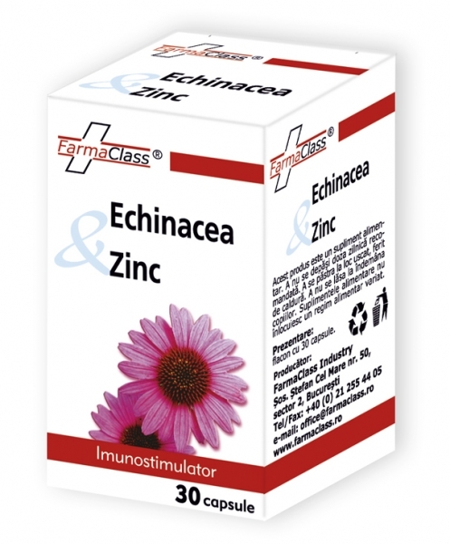 Echinacea si Zinc Farma Class 30cps