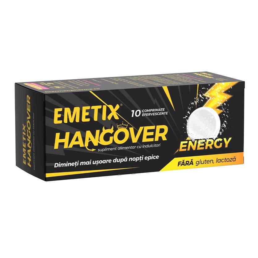 Emetix Hangover Energy 10 comprimate Fiterman