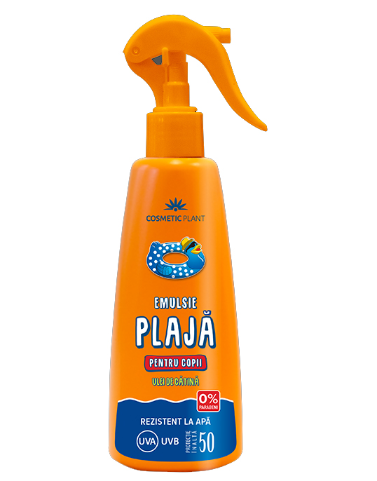 Emulsie Plaja Spray Copii SPF 50 Cosmetic Plant 200ml