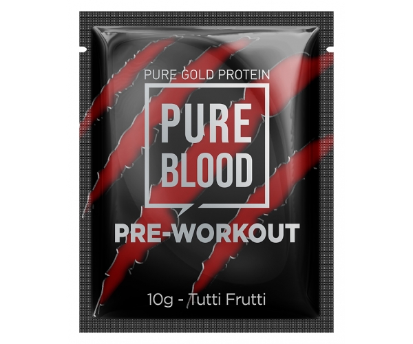 Energizant Pre-Antrenament Pure Blood 10 grame Pure Gold Protein