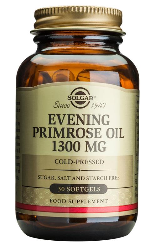 Evening Primrose Oil 1300mg Solgar 30cps