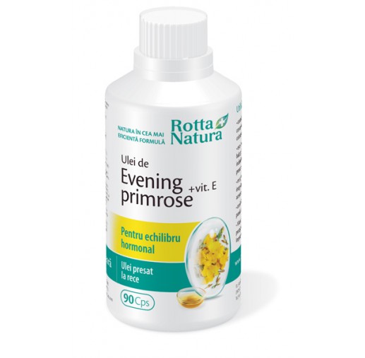 Evening Primrose + Vitamina E Rotta Natura 90cps