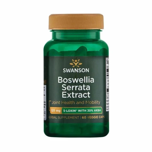 Extract Boswellia Serrata 125 miligrame 60 capsule Swanson