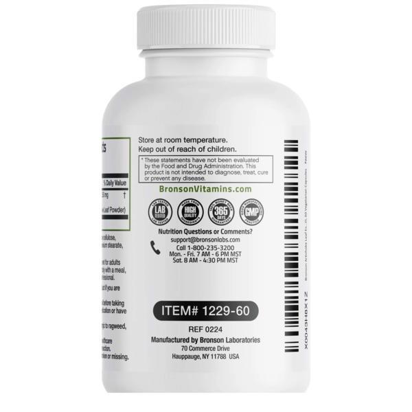 Extract de Anghinare Artichoke 60 capsule Bronson Laboratories