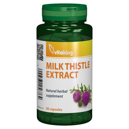 Extract de Armurariu (Silimarina) 500mg Vitaking 80cps