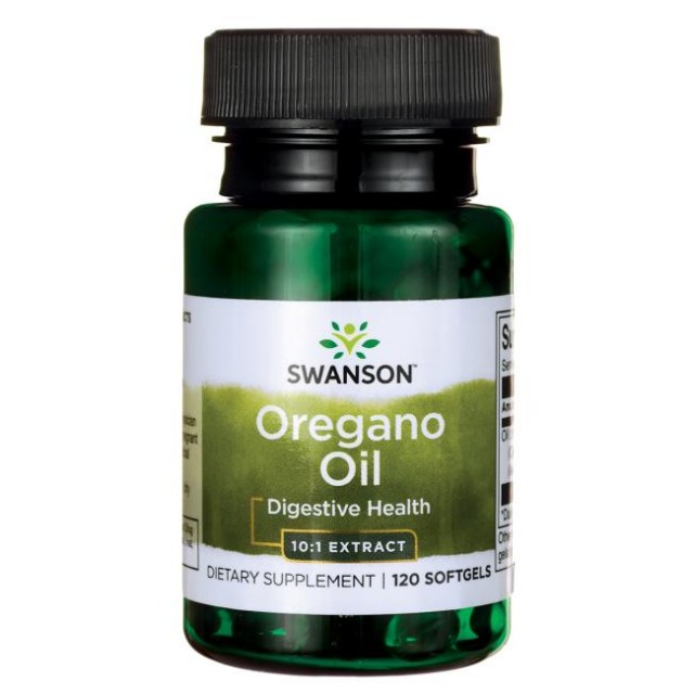 Extract de Ulei din Oregano Salbatic 150mg 120cps Swanson 