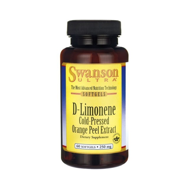 Extract din Coaja de Portocala D-Limonen 250mg 60cps Swanson