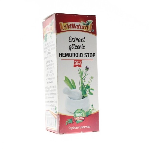 Extract Gliceric Hemoroid Stop Adserv 50ml