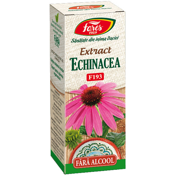Extract Hidrogliceric de Echinacea 50 mililitri Fares