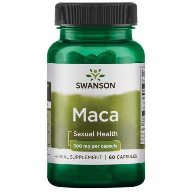 Extract Maca Root 4:1 500 miligrame 60 capsule Swanson