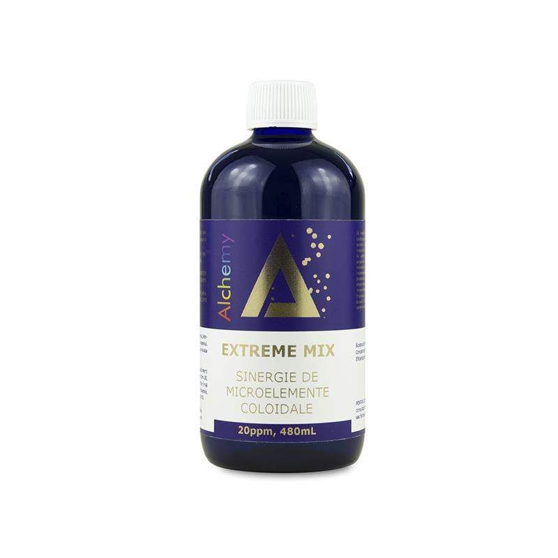 Extreme Mix Sinergie de Microelemente Coloidale 20 ppm Alchemy 480 mililitri Aghoras