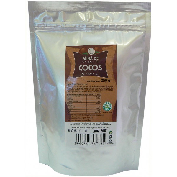 Faina de Cocos Herbavit 250gr