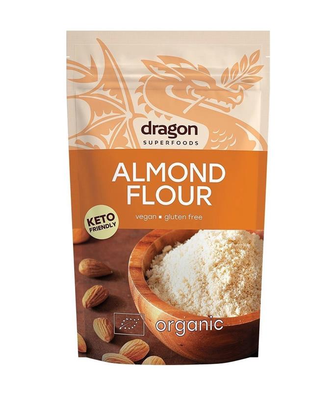 Faina de Migdale Fara Gluten Bio 200 grame Dragon Superfoods