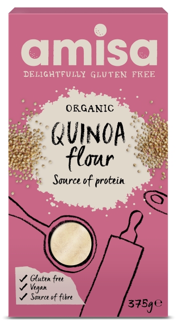 Faina de Quinoa Fara Gluten Bio 375 grame Amisa