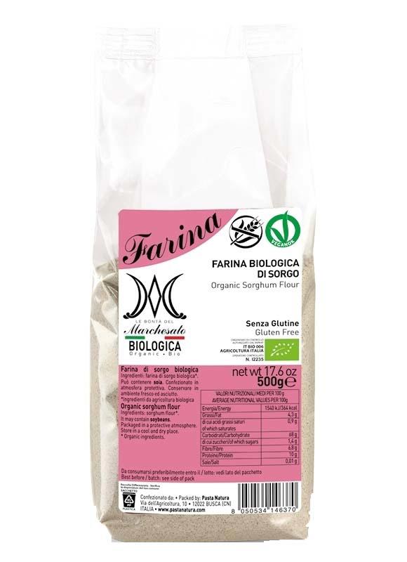 Faina de Sorg Fara Gluten Eco 500 grame Marchesato