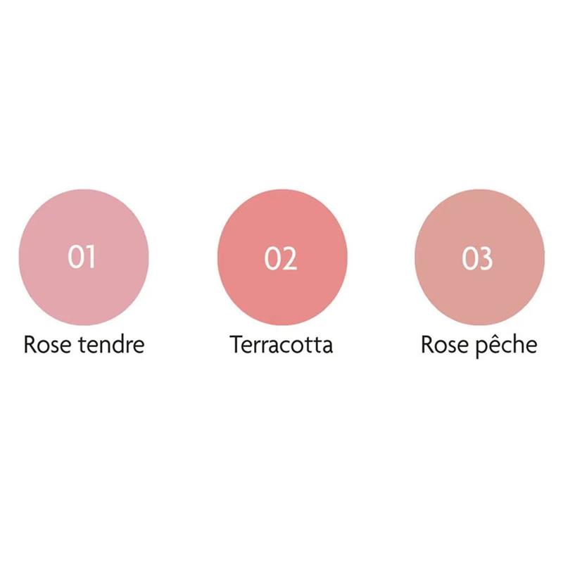 Fard de Obraz Bio Rose Peche Pudriera 3.5 grame Fleurance