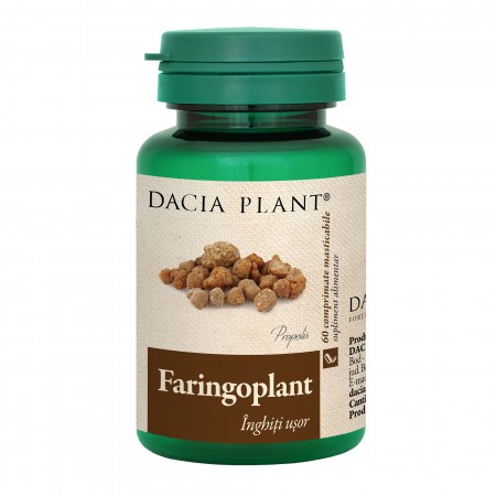 Faringoplant (Echinaceea,Propolis,Catina) Dacia Plant 60cpr